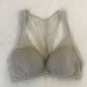 Grey lacy Victoria Secret bralette